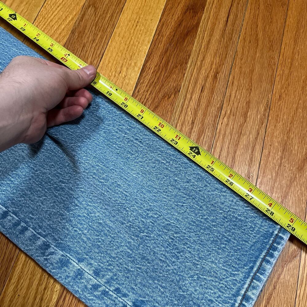 Abercrombie 90s Straight Ultra High Rise Curve Love Jeans 29/8R Light Wash 28” - Picture 5 of 8